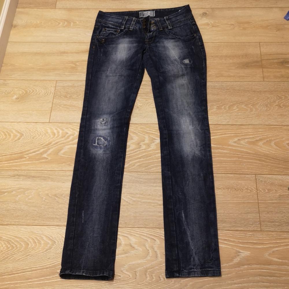 Dark blue denim size 4